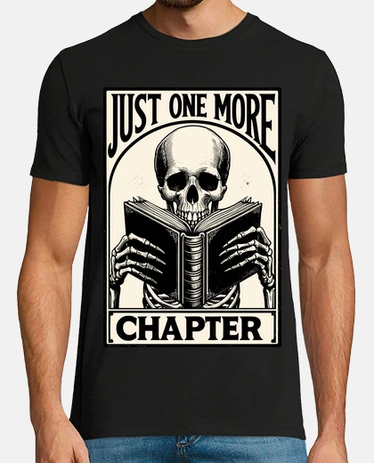 T-shirt Vintage Just One More Chapter