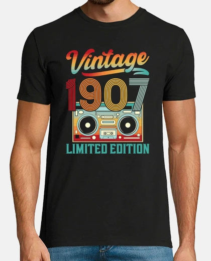 Playera vintage limited edition radio 1907