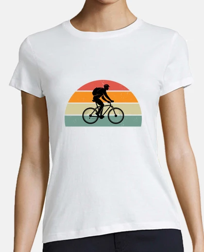 T-shirt vintage mountain bike men mountain bike