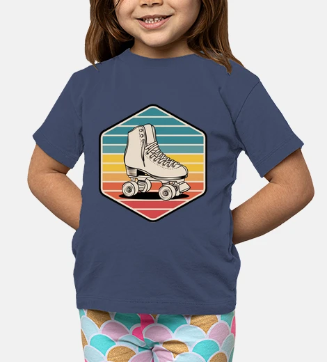 Kids Vintage Roller Skating Skaters Skates