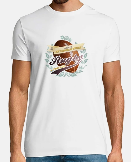 Playera vintage rugby