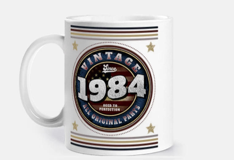 Cup vintage since 1984 aged to perfection