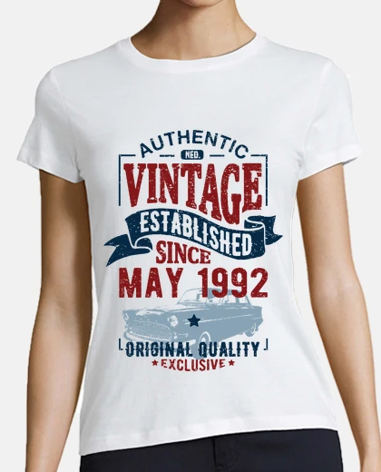 Tee-shirt Vintage since may 1992