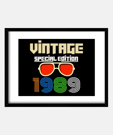 Framed vintage special edition 1989
