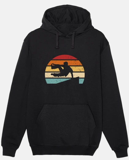 Sudadera vintage sunset parkour