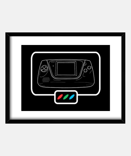 Quadro vintage tech - per tavolo joy 1 nero