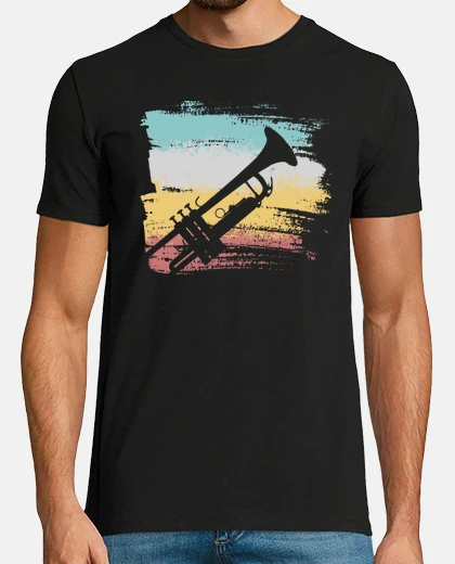 T-shirt Vintage Trumpet Player