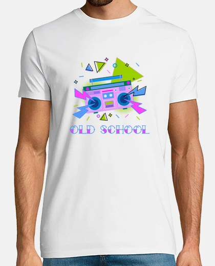 T-shirt vintage vecchia scuola