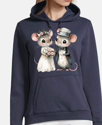 Hoodie vintage wedding mouse from the 1930s