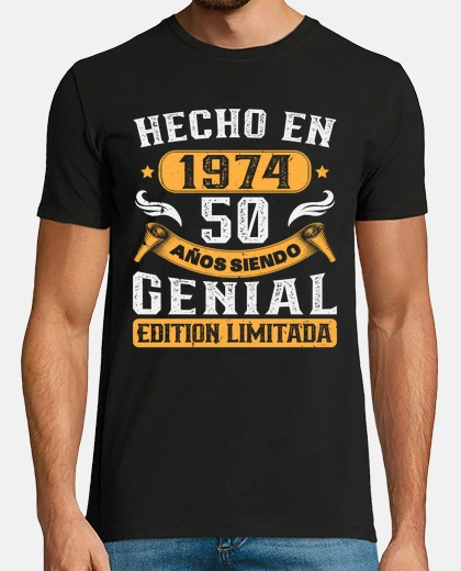 T-shirt vintage years years of 1974