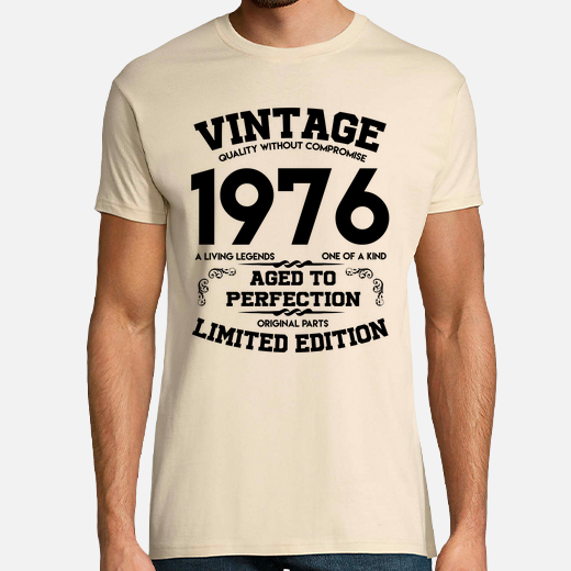 vintage 1976 años a la perfección original