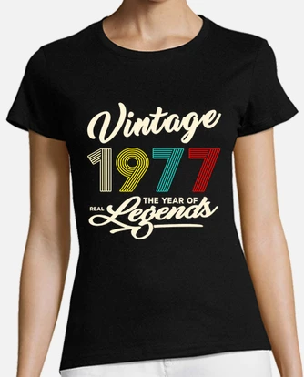 T shirt 2025 vintage 1977