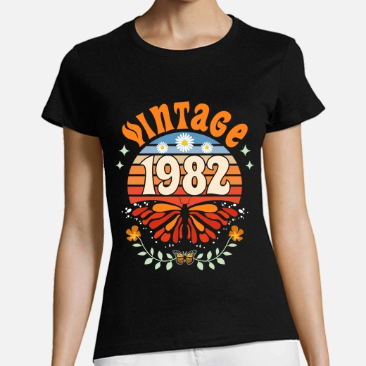 vintage 1982 woman 40th birthday