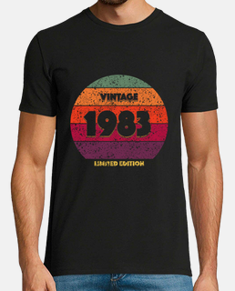 vintage 1983 edizione limitata - t-shirt.