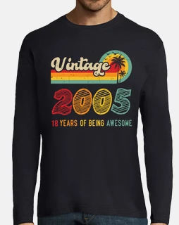 Vintage 2005 Cadeau anniversaire 18 Ans