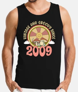 vintage 2009 tshirt rétro hippie groovy