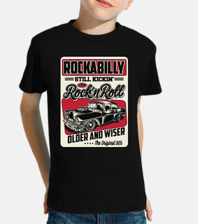 vintage cars children&#39;s t-shirt rockabilly retro 1950s american classic cars rock and roll