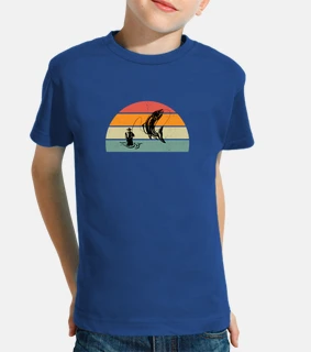 vintage pescatore uomo di pesca nonno