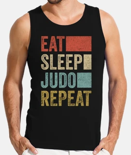 vintage retrò mangiare dormire judo rip