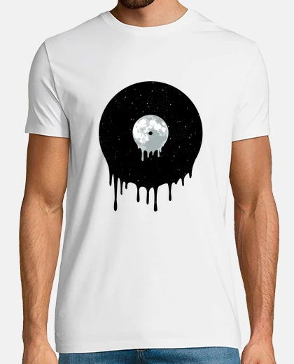 Tee-shirt vinyle lune