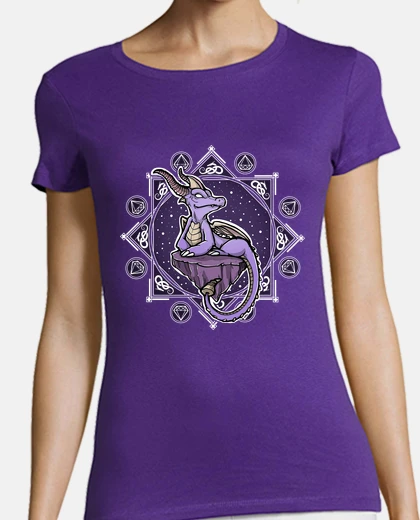 T-shirt Violet Dragon