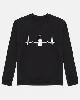Violin Viola Cello Heartbeat Funny Gift