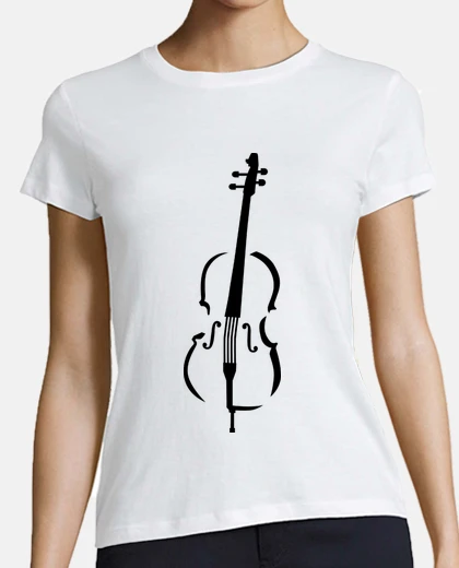 T-shirt violoncello