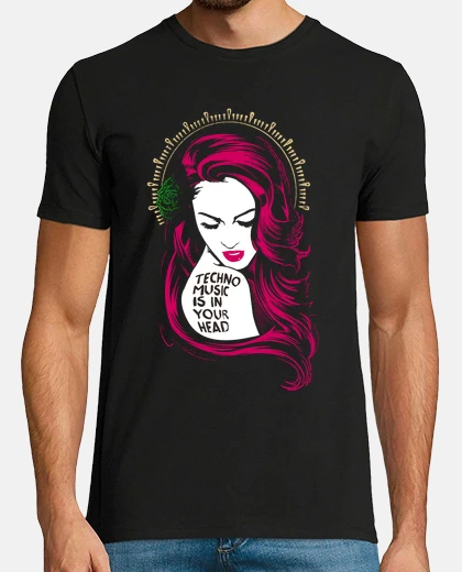 Playera virgin techno