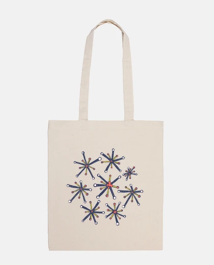 Bag virus molecules retro modern fun