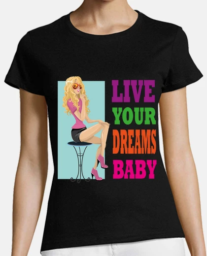 Tee-shirt vis tes rêves bébé