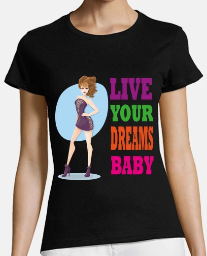 Tee-shirt vis tes rêves bébé