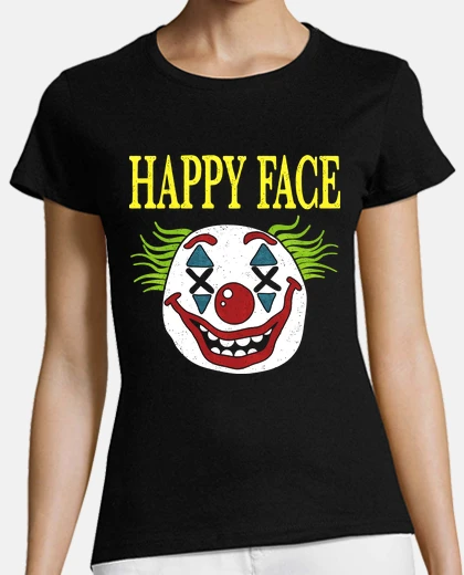 Tee-shirt visage heureux