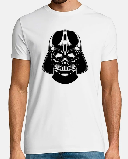 Tee-shirt visage sombre