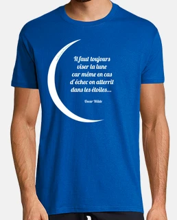 Viser la Lune - Blanc