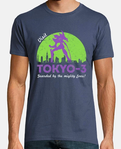 T-shirt visitare tokyo-3