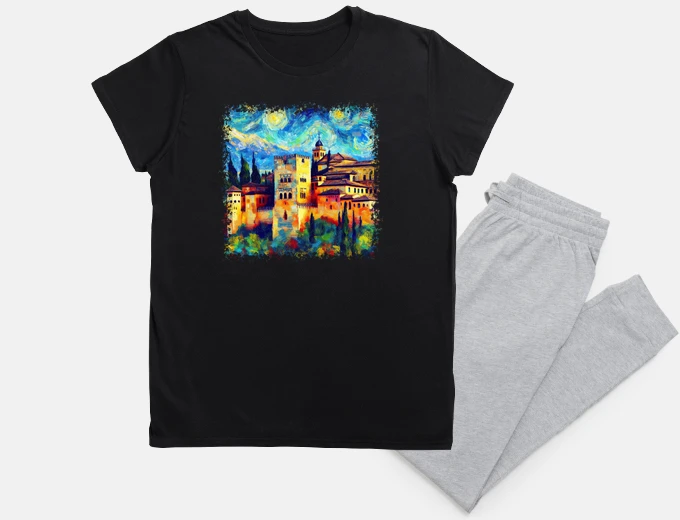 Pijama Vista de la Alhambra Van Gogh