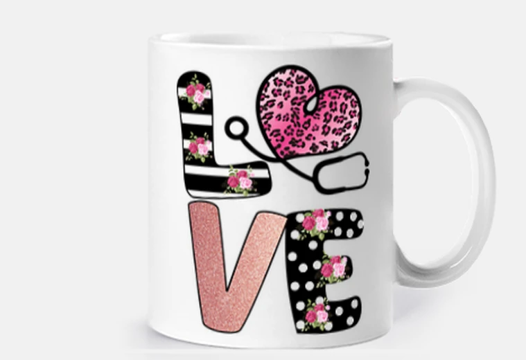 Tazza vita da infermiera amoree
