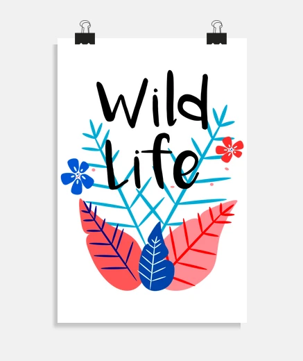 Poster vita selvaggia