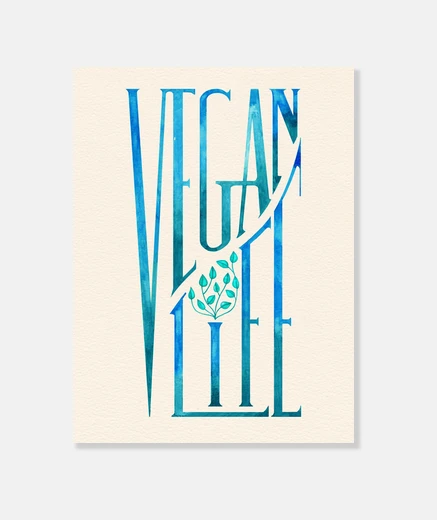 Stampa vita vegan (stampa)