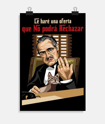 Poster vito corléone