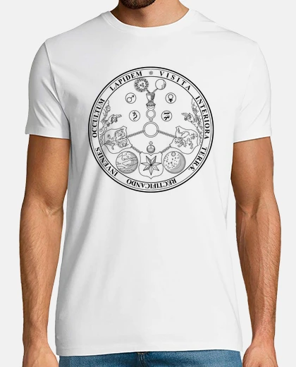 Camiseta vitriolo símbolos secretos rosacruces
