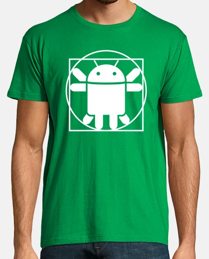 Camiseta Vitruvian Droid (only)