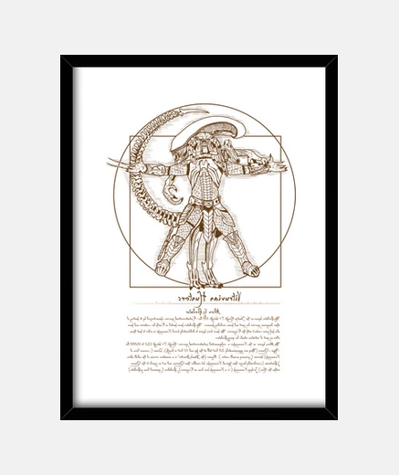 Framed vitruvian hunters