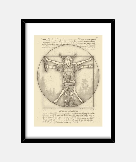 Framed vitruvian hybrid