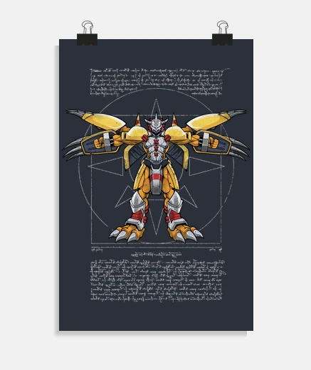 Poster Vitruvian Mega Level poster