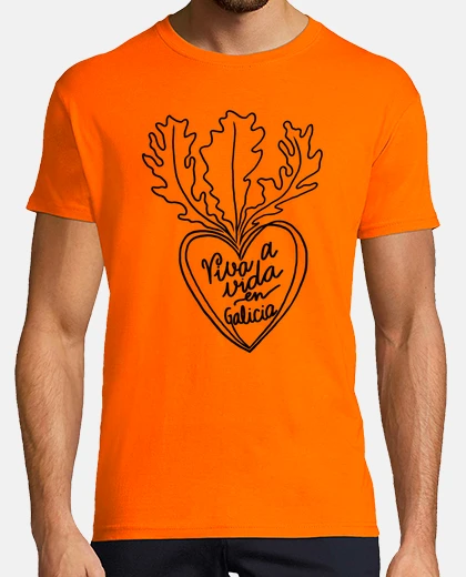 Playera Viva a vida en Galicia