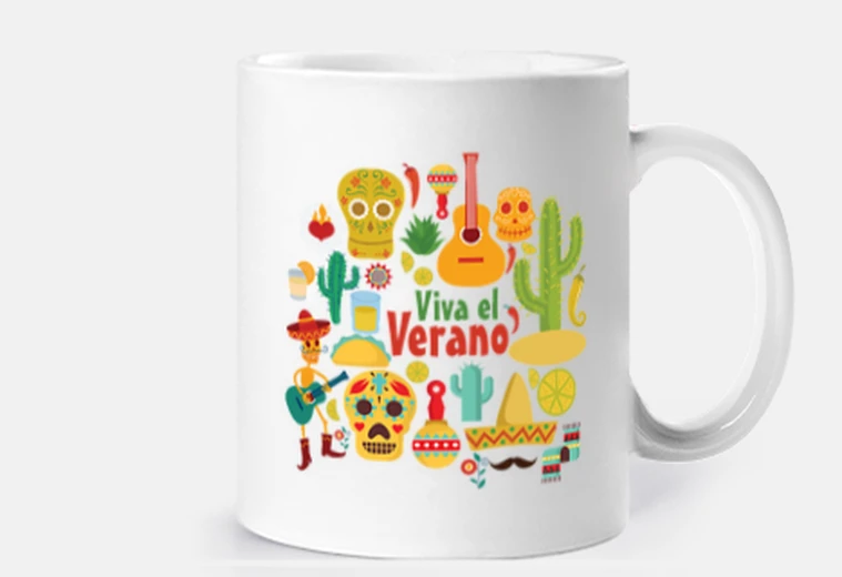 Taza Viva el verano