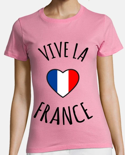Tee-shirt vive la France , républicains , patriotes, supporters , 