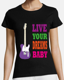 vive tus sueños nena guitarra rock