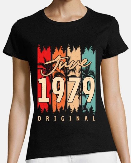 Tee-shirt Voeux d39anniversaire de juin 1979